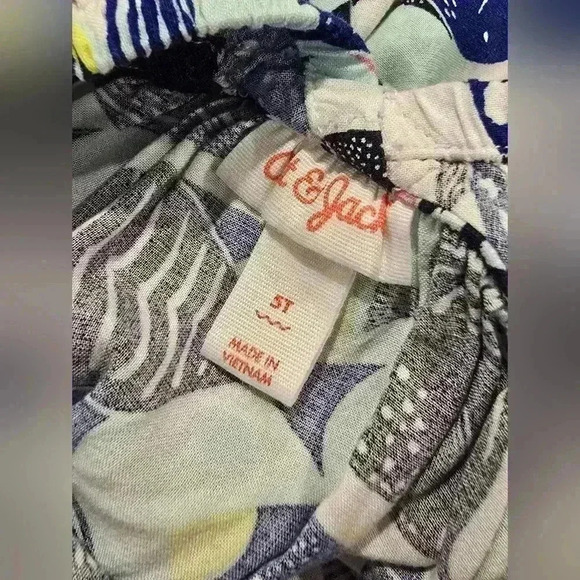 Cat & Jack Fish Maxi Dress With Tassels - Picture 9 of 9